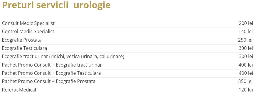 urologie otopeni